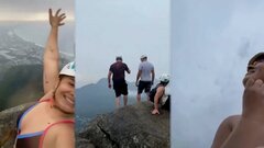 Hướng dẫn viên du lịch bị sét đánh gục, qua đời ngay trên núi