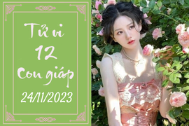 Tử vi vui 12 con giáp hôm nay ngày 24/11/2023: Tuất chỉn chu, Dần khác biệt