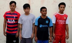 Trà Vinh bắt tạm giam thêm 4 kẻ trốn trại còn chống người thi hành công vụ