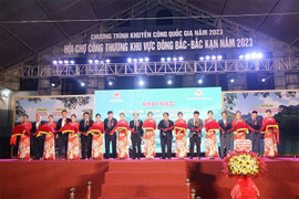 Khai mạc Hội chợ Công Thương khu vực Đông Bắc - Bắc Kạn 2023