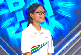 Nữ sinh chuyên Nhân văn chiến thắng nghẹt thở ở phút chót Đường lên đỉnh Olympia