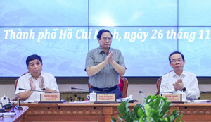 Thủ tướng chủ trì hội nghị thực hiện thí điểm cơ chế đặc thù phát triển TP.HCM