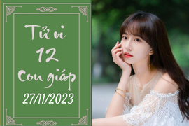 Tử vi vui 12 con giáp hôm nay ngày 27/11/2023: Hợi bản lĩnh, Tuất tự tin