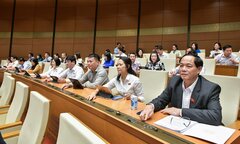 Trực tiếp: Quốc hội thảo luận cơ chế xử lý người bỏ cọc sau khi trúng đấu giá