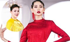 Siêu mẫu Võ Hoàng Yến, Hoa hậu Tiểu Vy lộng lẫy trên sàn diễn thời trang