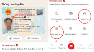 Khi nào được sử dụng VneID thay cho bằng lái xe, giấy tờ xe?