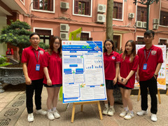 Sinh viên tham gia cuộc thi nghiên cứu khoa học về phát triển bền vững