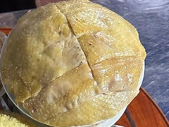 Đỉnh cao chặt gà, đĩa gà trông y như đĩa xôi