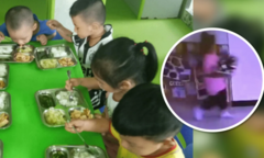 Bé 6 tuổi rửa bát cho cả lớp, còn bị đuổi học sau khi bố phàn nàn với trường