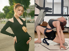 Nhã Phương khoe vóc dáng trước và sau gần 2 tháng sinh con