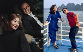 Sao Việt 3/12: Thanh Hằng hộ tống chồng đi làm, Chí Trung nhí nhảnh bên bạn gái