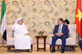 Thủ tướng Phạm Minh Chính tiếp Bộ trưởng Nguồn nhân lực UAE