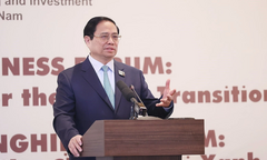 Thủ tướng Phạm Minh Chính dự Diễn đàn 'Huy động nguồn lực cho chuyển đổi xanh'