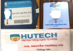 Công an vào cuộc vụ giảng viên xài bằng tiến sĩ giả