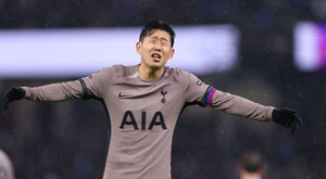 Son Heung-min ghi bàn rồi phản lưới, Man City hòa Tottenham