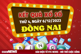 Kết quả xổ số Đồng Nai hôm nay 6/12 - XSDN 6/12/2023
