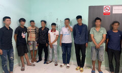 Công an TP.HCM xóa điểm ma túy ở nghĩa trang Bình Hưng Hòa, quận Bình Tân