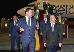 Thủ tướng Belarus đến Hà Nội, bắt đầu chuyến thăm Việt Nam