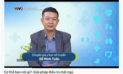 Nhà Thuốc Đỗ Minh Đường tư vấn điều trị mất ngủ trên VTV2