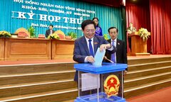 Bí thư Tỉnh ủy Bình Định Hồ Quốc Dũng có phiếu tín nhiệm cao nhất
