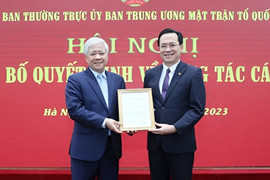 Ông Nguyễn Đình Vượng làm Trợ lý Chủ tịch Ủy ban Trung ương MTTQ Việt Nam