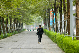 Cận cảnh 2 tuyến đường ở Hà Nội được đề xuất thiết kế làn dành riêng cho xe đạp