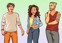 Người thông minh mới đoán được ai là chồng của người phụ nữ này