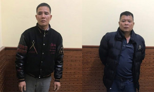 Bắt giữ 2 người đàn ông trộm xe đầu kéo 1,2 tỷ đồng đang trên đường đi tiêu thụ