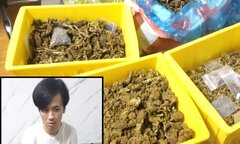 Bắt quả tang thanh niên mua bán 4,5kg ma túy