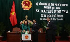 Phó Chủ tịch HĐND tỉnh Phú Yên là 1 trong 3 người nhiều phiếu tín nhiệm cao nhất