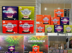 Chợ mạng bán tràn lan pháo hoa Tết