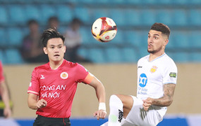 Trực tiếp bóng đá Nam Định 2-2 Công an Hà Nội: Mất điểm đáng tiếc