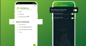  Cách nhận thông báo biến động số dư