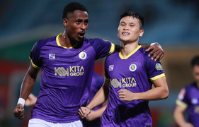 Hà Nội FC thắng dễ dàng SLNA