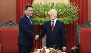 Tổng Bí thư: Tiếp tục giữ gìn, vun đắp mối quan hệ Việt Nam-Campuchia