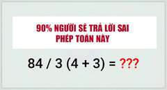 10 người thì 9 người trả lời sai câu đố này, còn bạn?