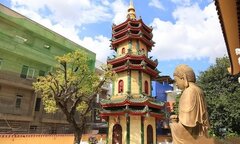 Ngôi chùa nào có tháp bằng gốm cao nhất nước ta?