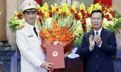 Thứ trưởng Bộ Công an Nguyễn Duy Ngọc được thăng hàm Thượng tướng
