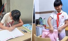 Phải học và ngủ trong phòng bếp 4m2, cô bé được hàng xóm tặng nhà ở 