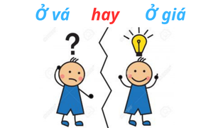 'Ở vá' hay 'ở giá', từ nào đúng chính tả?