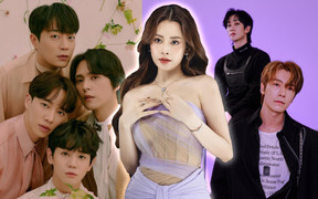 Chi Pu đứng chung sân khấu với loạt sao Hàn đình đám