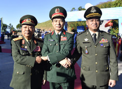 Giao lưu hữu nghị Quốc phòng trên biên giới Việt Nam - Lào - Campuchia