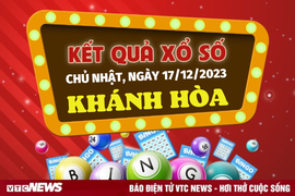 Kết quả xổ số Khánh Hòa hôm nay 17/12 - XSKH 17/12/2023