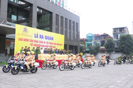 Công an Thái Nguyên ra quân cao điểm tấn công, trấn áp tội phạm