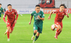 Kết quả giải Hạng Nhất: CLB Phù Đổng chia điểm với Đồng Nai
