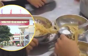 11 học sinh ăn chung 2 gói mì tôm chan cơm: Sở GD&ĐT Lào Cai lên tiếng