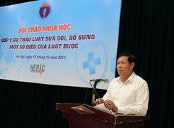 Bộ Y tế sẽ trình dự thảo Luật Dược sửa đổi vào đầu năm 2024