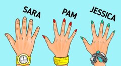 Đâu là bàn tay của người phụ nữ giàu nhất?