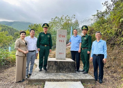 BH Hải Phòng ủng hộ 165 triệu xây dựng đường kiểm tra cột mốc, bảo vệ biên giới