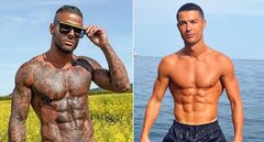 Cơ bắp cực khủng của sao bóng đá: Ronaldo vẫn thua đồng nghiệp vô danh